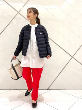 井上　裕美さん（レディース・158cm）の夏コーディネート