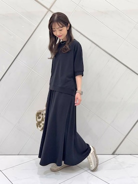 井上　裕美さん（レディース・158cm）の春コーディネート