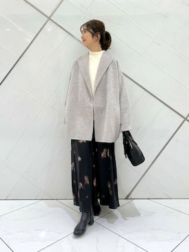 井上　裕美さん（レディース・158cm）の秋コーディネート