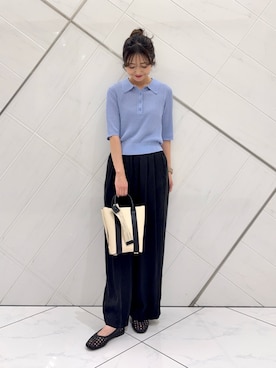 井上 裕美さん(レディース・158cm)の春コーディネート