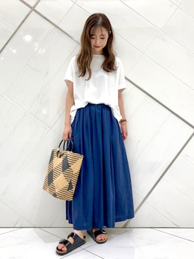 「ARIZONA」｜イノウエ ユミさん（レディース・158cm）の夏コーディネート