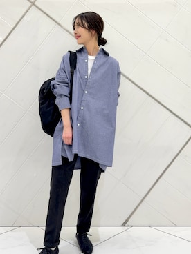 井上　裕美さん（レディース・158cm）の冬コーディネート