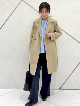 井上　裕美さん（レディース・158cm）の春コーディネート