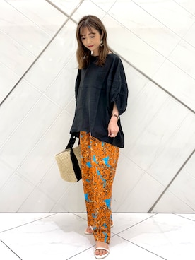 井上 裕美さん(レディース・158cm)の夏コーディネート