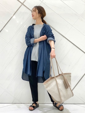 井上 裕美さん(レディース・158cm)の夏コーディネート