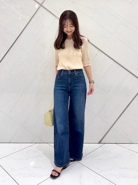 井上　裕美さん（レディース・158cm）の夏コーディネート