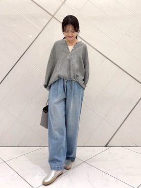 井上 裕美さん(レディース・158cm)の春コーディネート