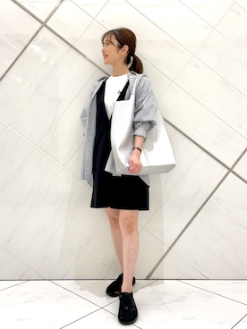 井上　裕美さん（レディース・158cm）の夏コーディネート