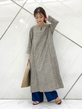 井上　裕美さん（レディース・158cm）の夏コーディネート