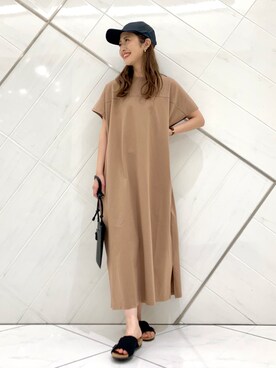 井上　裕美さん（レディース・158cm）の夏コーディネート