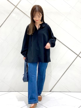 井上　裕美さん（レディース・158cm）の秋コーディネート