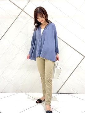 井上 裕美さん(レディース・158cm)の春コーディネート