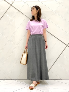 井上　裕美さん（レディース・158cm）の春コーディネート