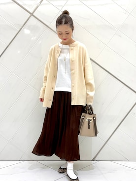 「URBAN RESEARCH DOORS」｜井上　裕美さん（レディース・158cm）の秋コーディネート