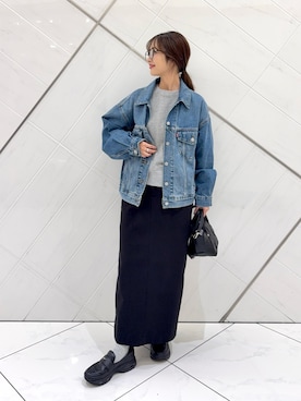 井上 裕美さん(レディース・158cm)の秋コーディネート