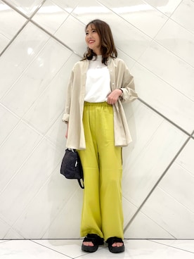 井上 裕美さん(レディース・158cm)の春コーディネート