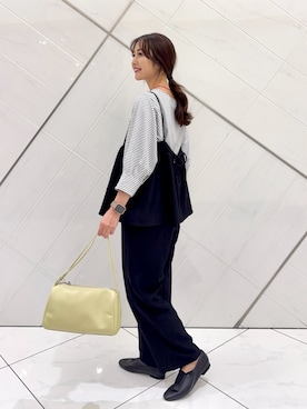 井上　裕美さん（レディース・158cm）の秋コーディネート
