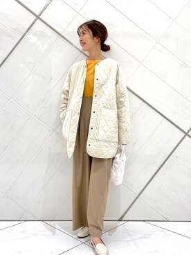 井上　裕美さん（レディース・158cm）の春コーディネート
