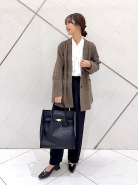井上 裕美さん(レディース・158cm)の秋コーディネート