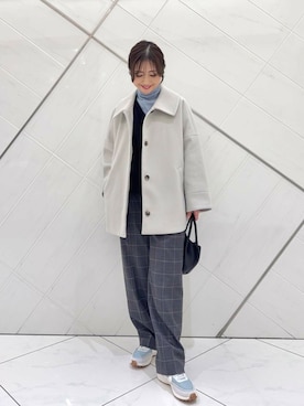 井上　裕美さん（レディース・158cm）の冬コーディネート