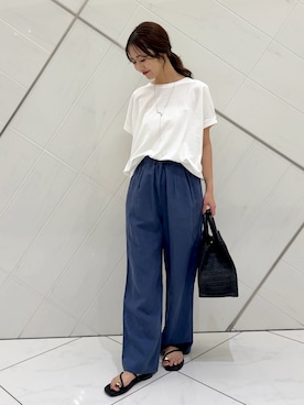 井上 裕美さん(レディース・158cm)の夏コーディネート