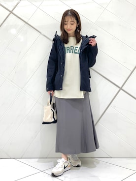 井上 裕美さん(レディース・158cm)の冬コーディネート