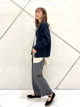 井上　裕美さん（レディース・158cm）の秋コーディネート