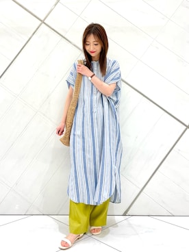 井上　裕美さん（レディース・158cm）の春コーディネート