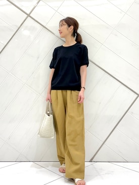 井上　裕美さん（レディース・158cm）の夏コーディネート