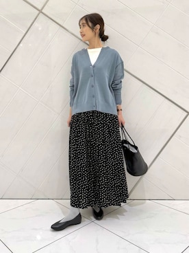 井上　裕美さん（レディース・158cm）の秋コーディネート