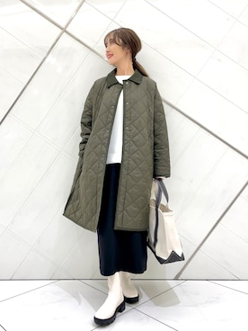 「URBAN RESEARCH DOORS」｜井上　裕美さん（レディース・158cm）の秋コーディネート