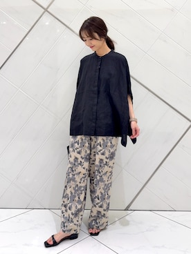井上　裕美さん（レディース・158cm）の春コーディネート