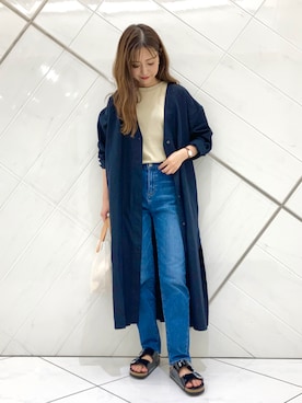 井上　裕美さん（レディース・158cm）の夏コーディネート