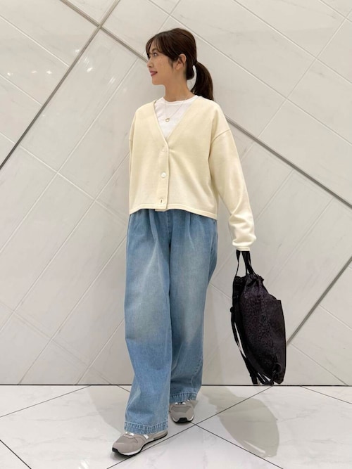 セール】『UR TECH 200日ニット』Vネックカーディガン（カーディガン