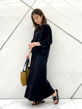 井上　裕美さん（レディース・158cm）の春コーディネート