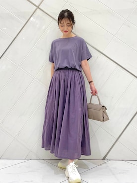 井上 裕美さん(レディース・158cm)の夏コーディネート