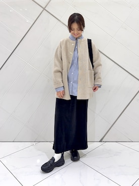 井上 裕美さん(レディース・158cm)の秋コーディネート