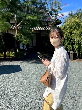 井上　裕美さん（レディース・158cm）の夏コーディネート