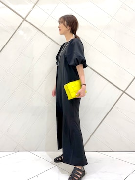 井上　裕美さん（レディース・158cm）の夏コーディネート