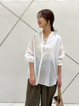 井上 裕美さん(レディース・158cm)の夏コーディネート