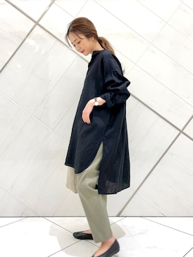 井上　裕美さん（レディース・158cm）の春コーディネート