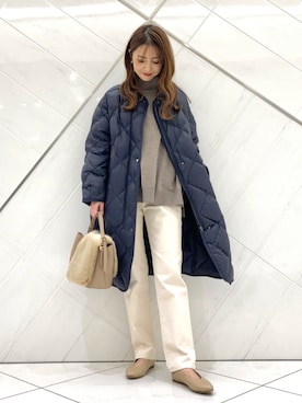 井上 裕美さん(レディース・158cm)の冬コーディネート