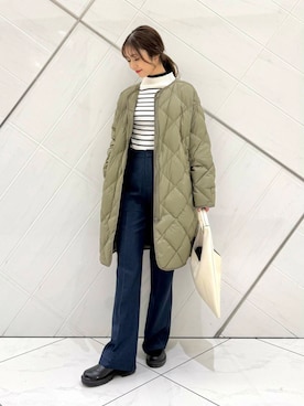 井上　裕美さん（レディース・158cm）の冬コーディネート