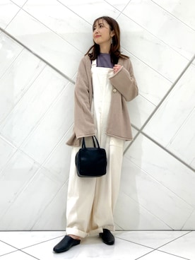 井上　裕美さん（レディース・158cm）の春コーディネート