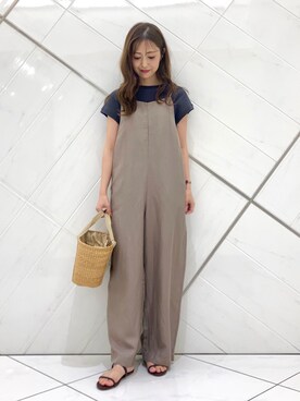 井上　裕美さん（レディース・158cm）の夏コーディネート