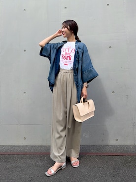 井上　裕美さんのコーディネート