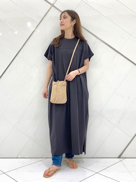 井上　裕美さん（レディース・158cm）の夏コーディネート