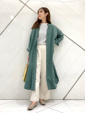 井上 裕美さん(レディース・158cm)の秋コーディネート