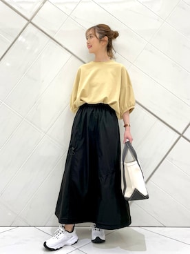 井上　裕美さん（レディース・158cm）の春コーディネート