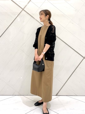 井上　裕美さん（レディース・158cm）の秋コーディネート